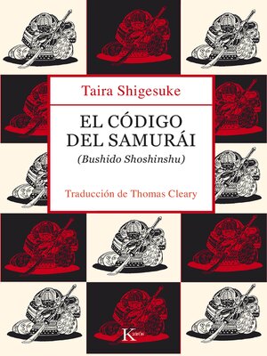 cover image of El código del samurái